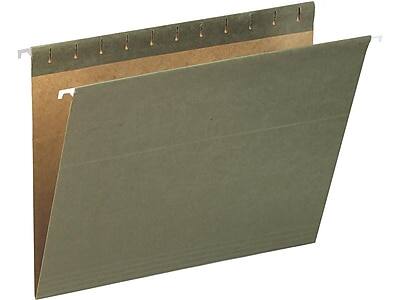 Alt View 1. Pendaflex - Recycled Hanging File Folders, 1/3-Cut Tab, Legal Size, Standard Green, 25/Box - Green.