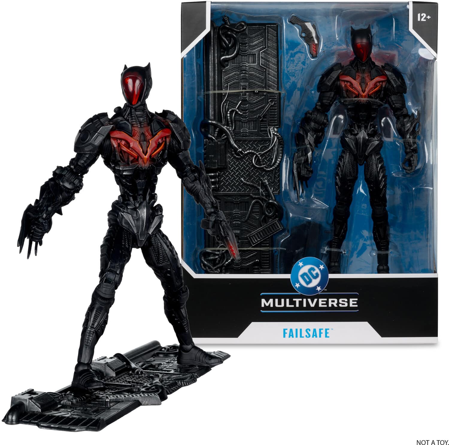 McFarlane Toys - DC COLLECTOR MEGAFIG WV11 - FAILSAFE - COLLECTIBLES - Multicolor