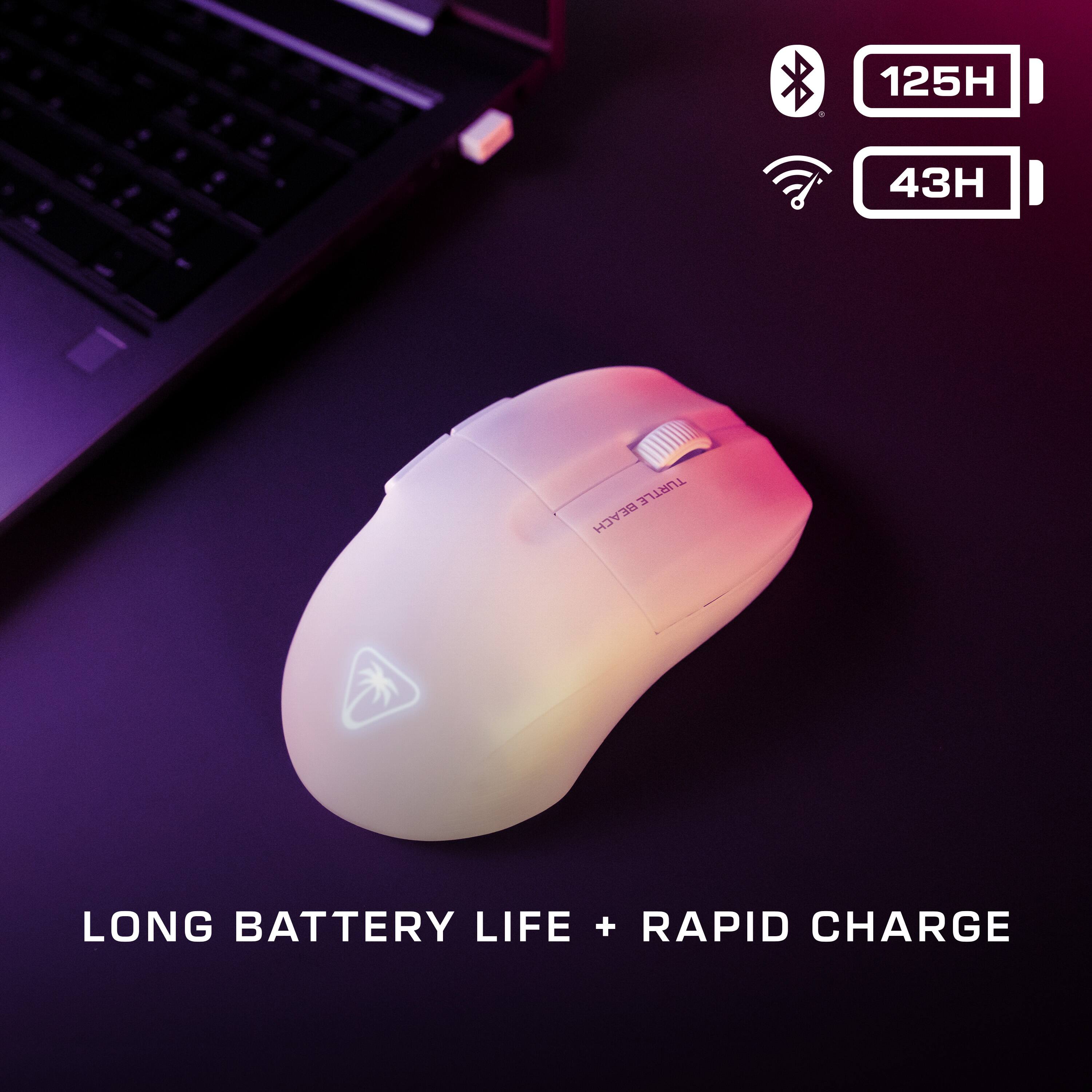 Long Battery Life + Rapid Charge