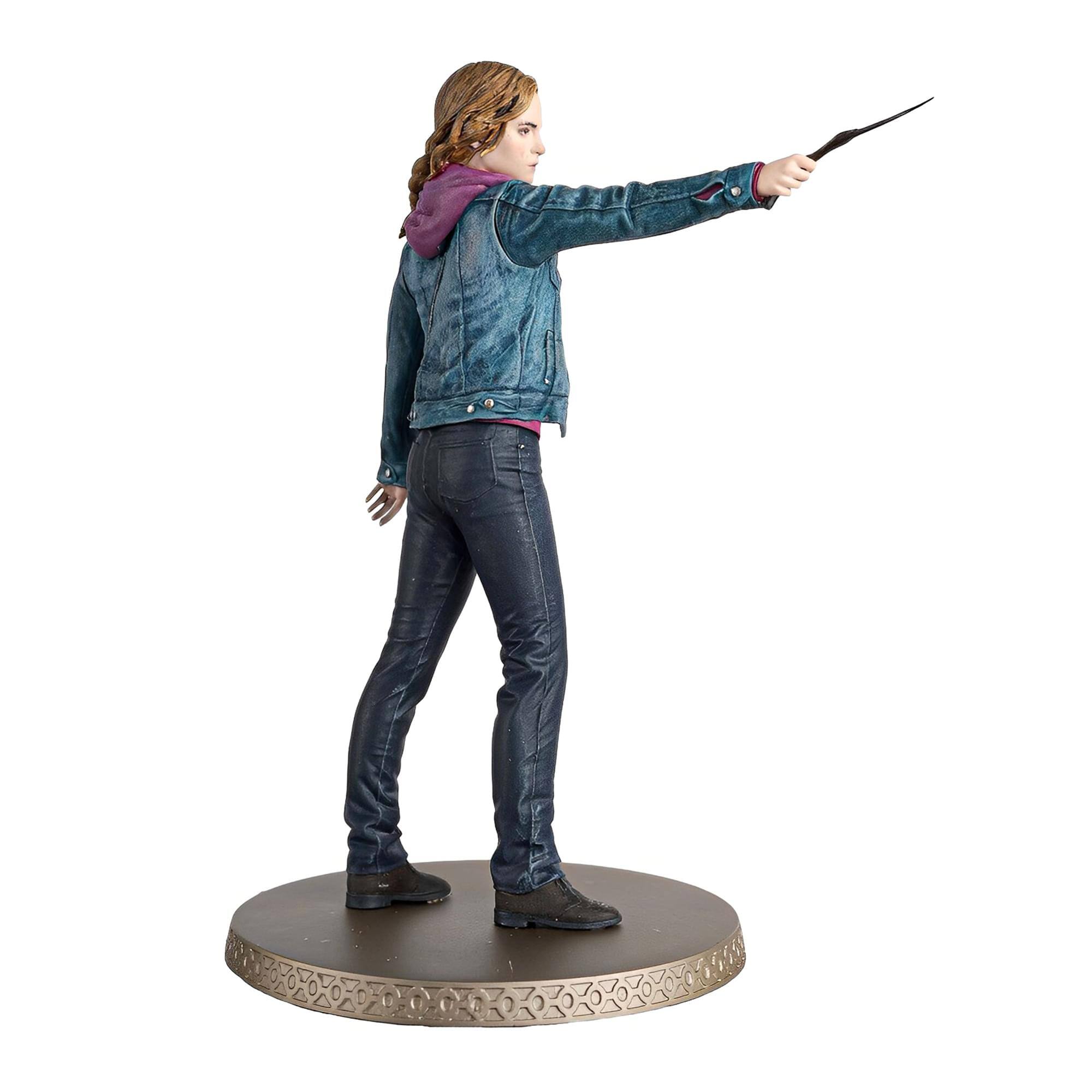 Alt View 10. Harry Potter - Eaglemoss Harry Potter Wizarding World 1:16 Figure | 039 Older Hermione - Blue.
