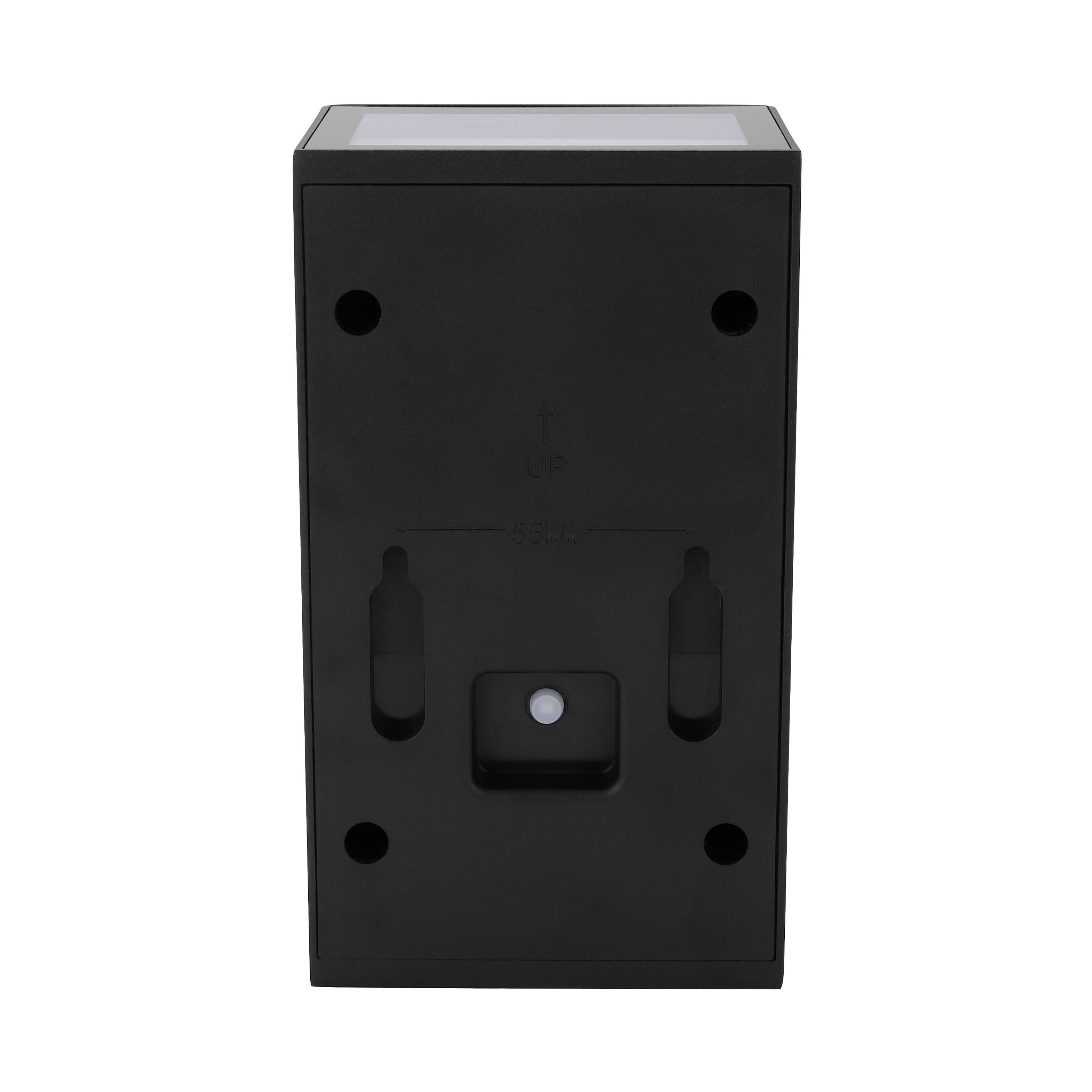 Alt View 6. Techko - Outdoor Solar Aluminum Wall and Fence Light with Dual-Direction LED.