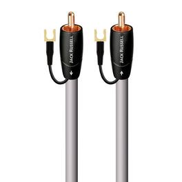 AudioQuest - Jack Russell Subwoofer Cable - 13.12 ft. (4m) - Black