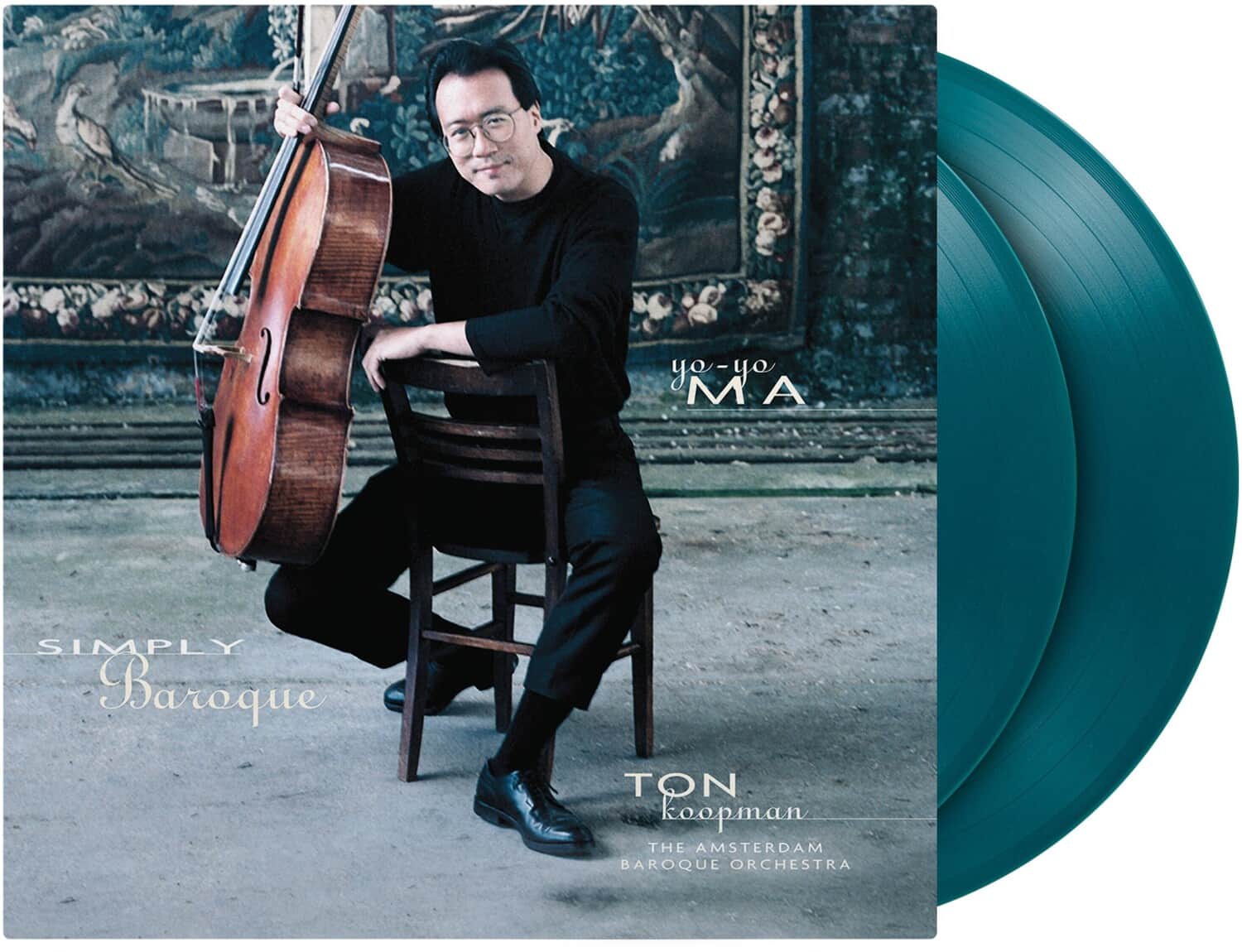 Yo-Yo Ma - Simply Baroque - Limited 180-Gram Aqua Colored Vinyl   - VINYL LP price history on PriceWatchPro