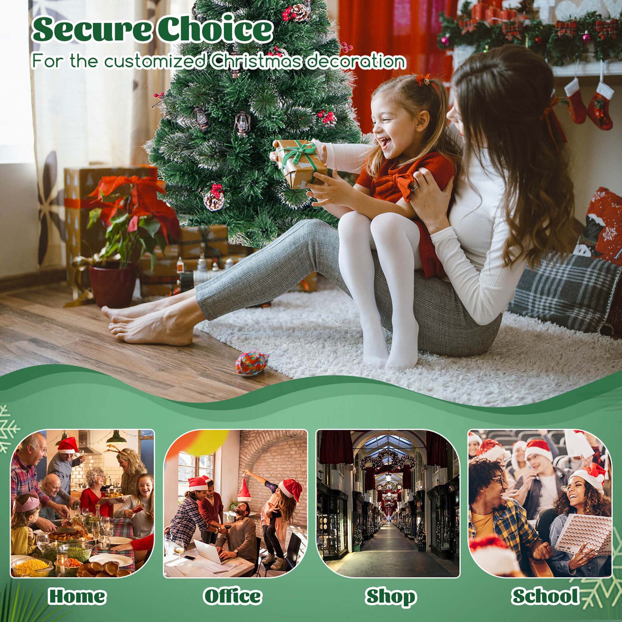 Secure Choice For the customized Christmas decoration

Home
Office
Shop
School