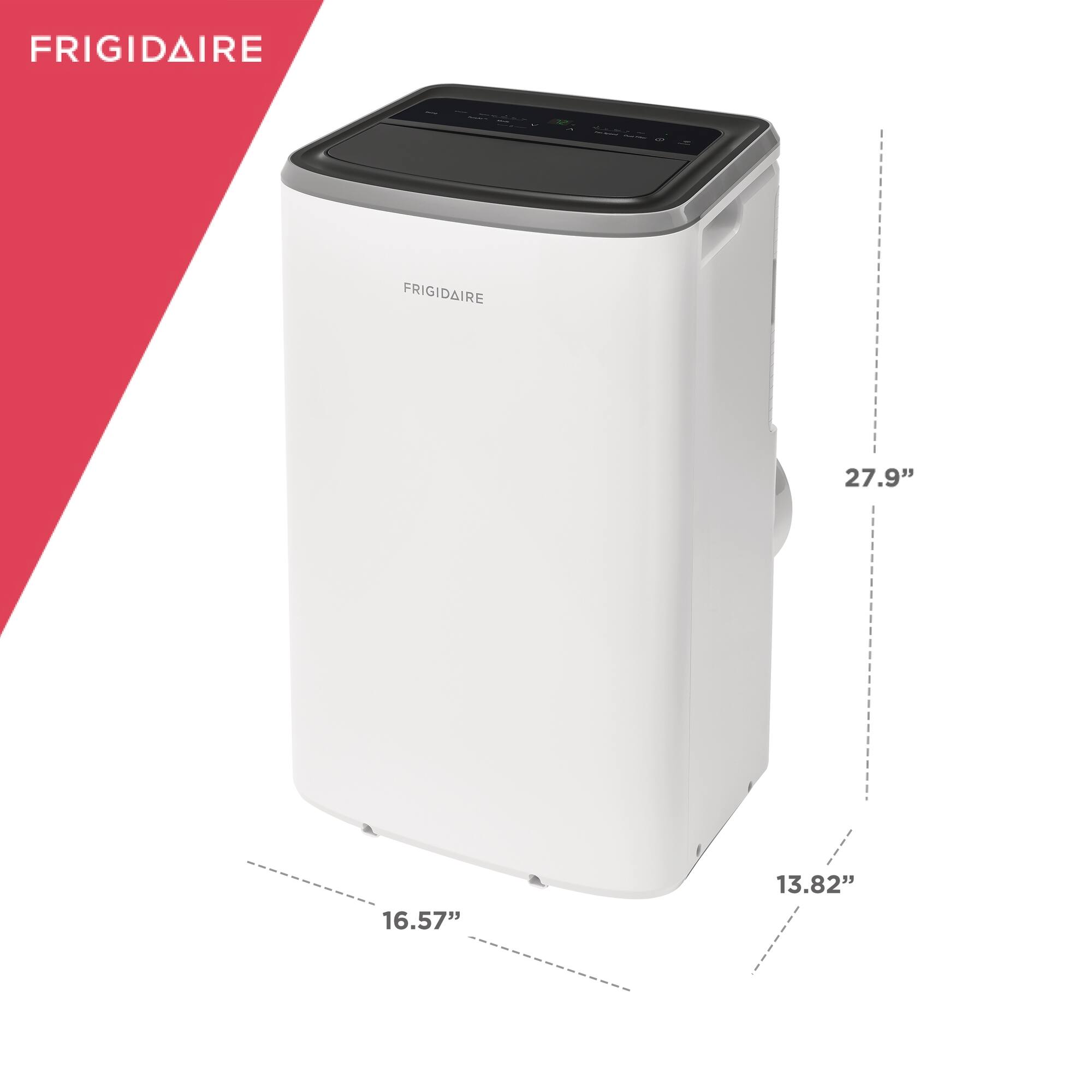 Alt View 13. Frigidaire - 3–in-1 Portable Room Air Conditioner - White.