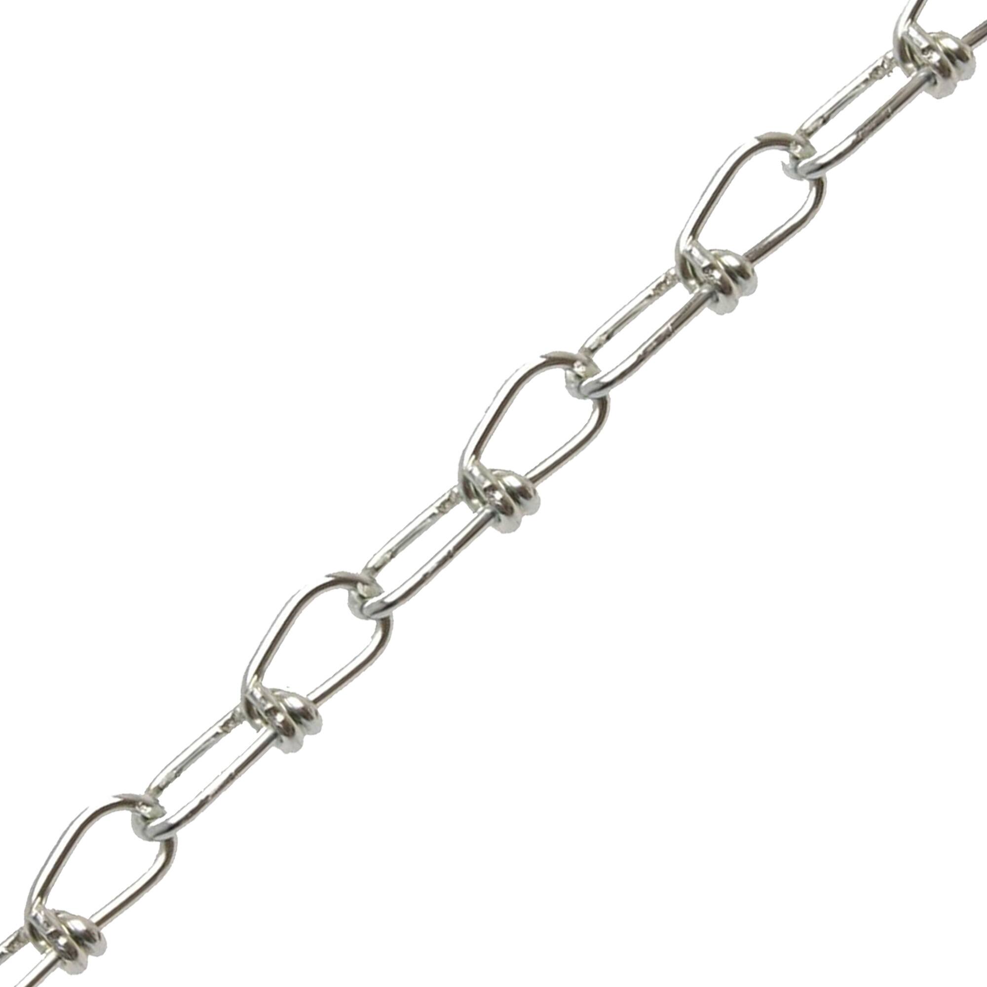 Alt View 5. Campbell Chain & Fittings - Campbell Chain & Fittings Steel Zinc Plated Inco Double Loop Chain Square Pail - Silver.