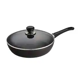 Scanpan - Classic 11 Inch Saute Pan With Lid, 3.25 Quart - Black