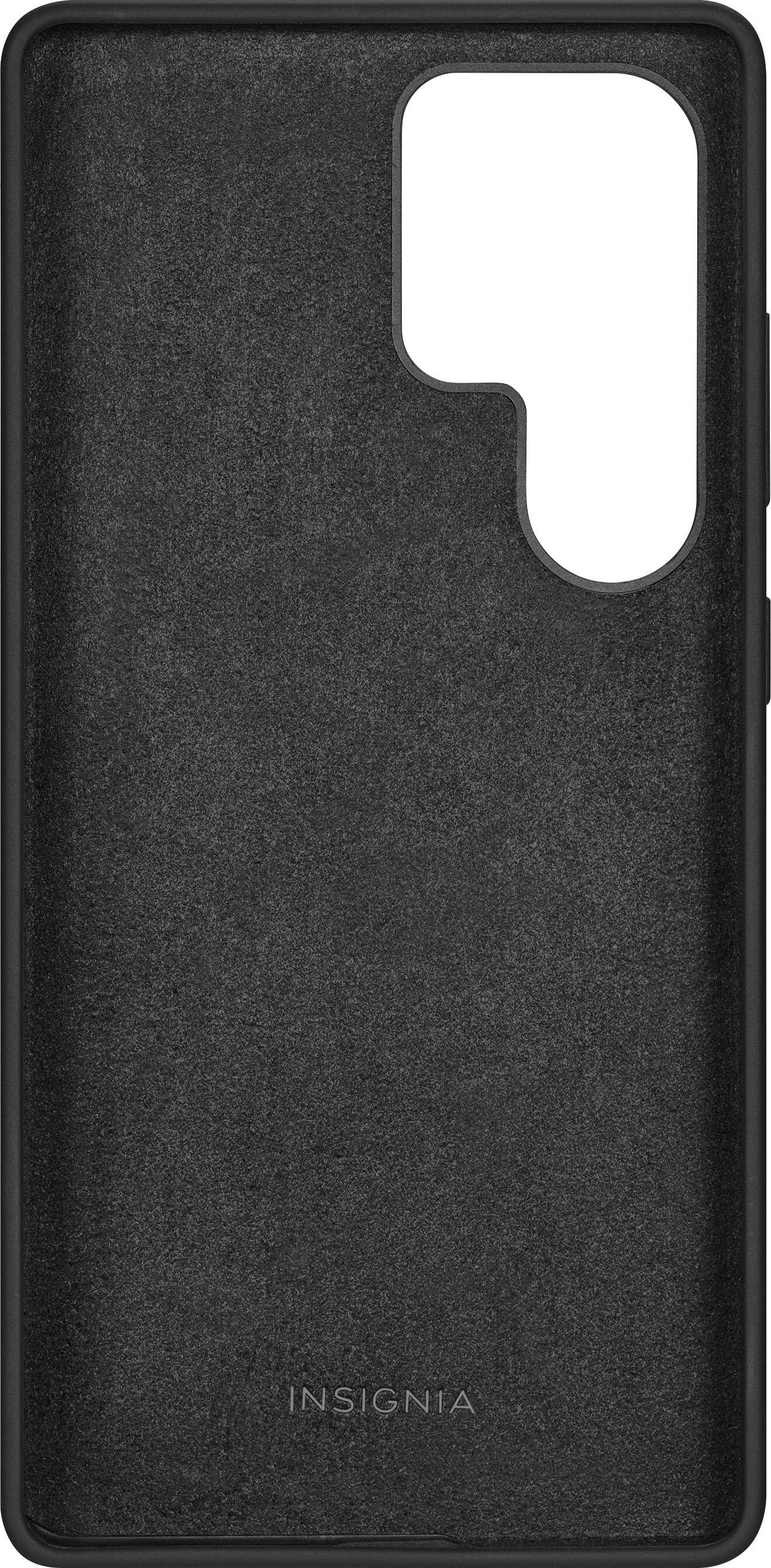 Alt View 14. Insignia™ - Recycled Silicone Case for Samsung Galaxy S25 Ultra - Black.