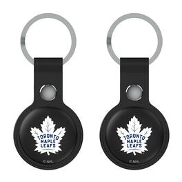 Keyscaper - Toronto Maple Leafs Two-Pack AirTag Holders - No Size - Black