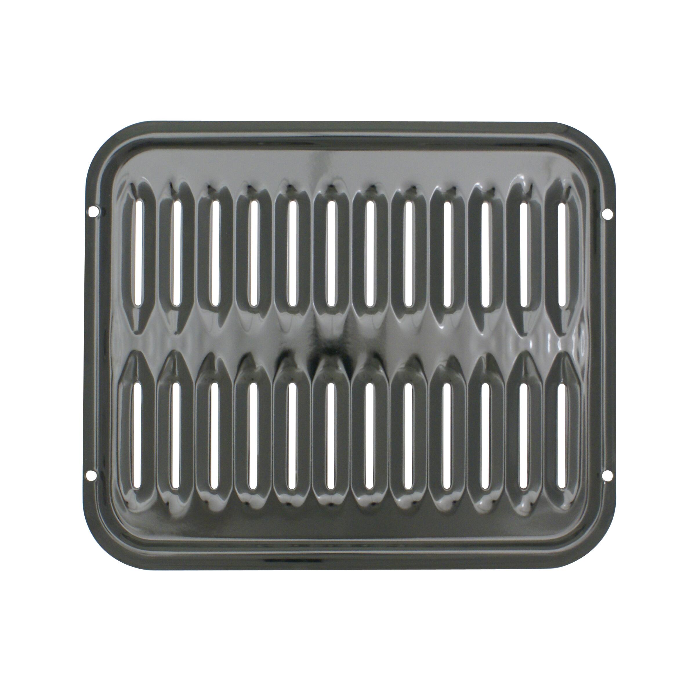 Alt View 1. Range Kleen - Range Kleen BP102X 2 Piece 16 x 12.75 Inch Air Fry, Bake and Broiler Pan - Black - Black.