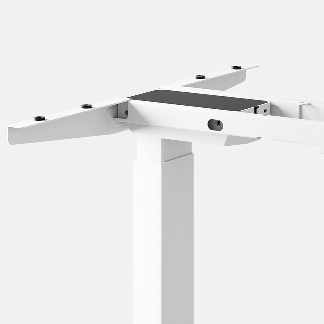 Left. Autonomous - Autonomous Desk 2 Standing Desk 2-Stage - White - White.