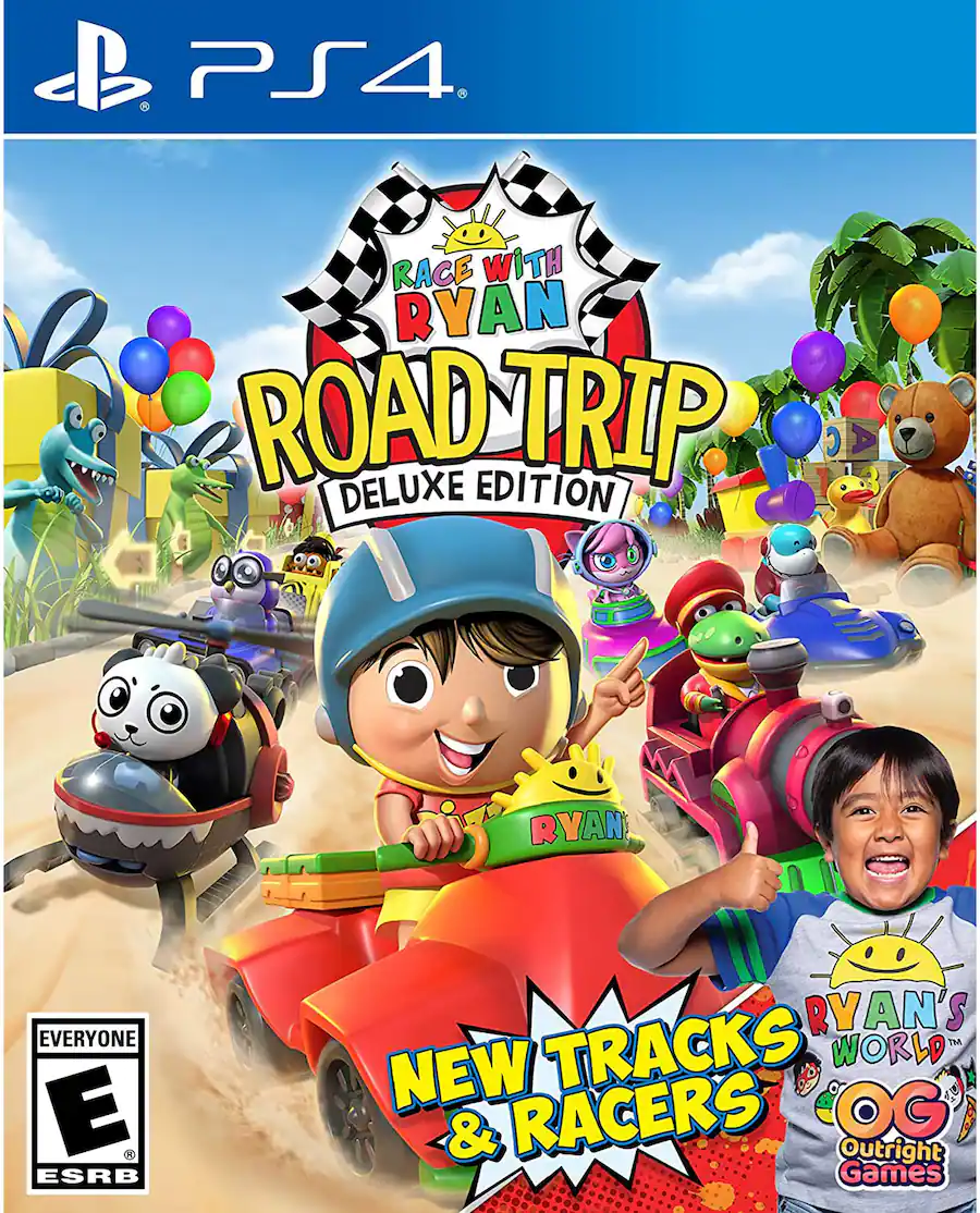 Ryan's Racers Playstation RACE WITH RYAN TRIP DLX PS4 VIDEOGAMES PlayStation 4 ...