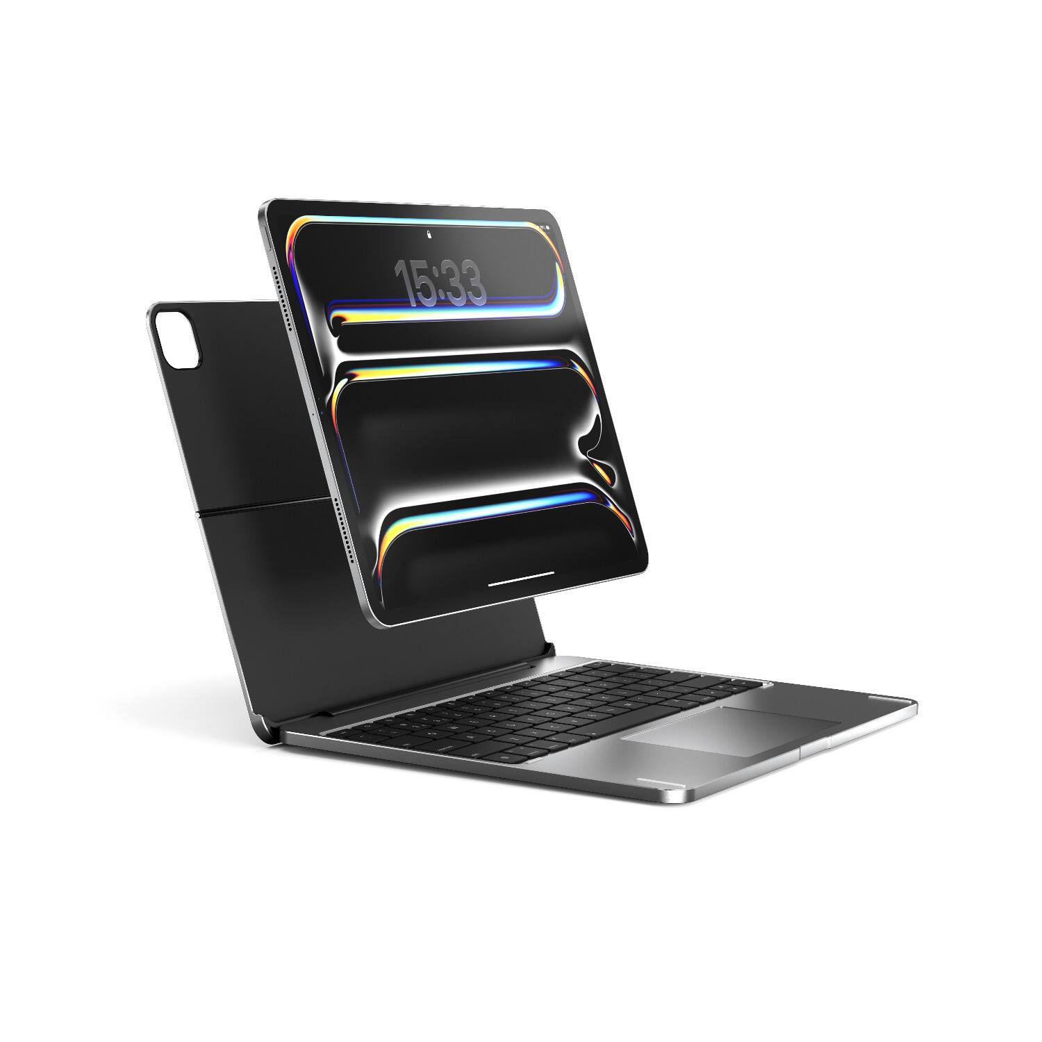 Back. Brydge - Brydge Max 13.0 Keyboard for 13 Inch iPad Pro (Graphite Black) - Black.