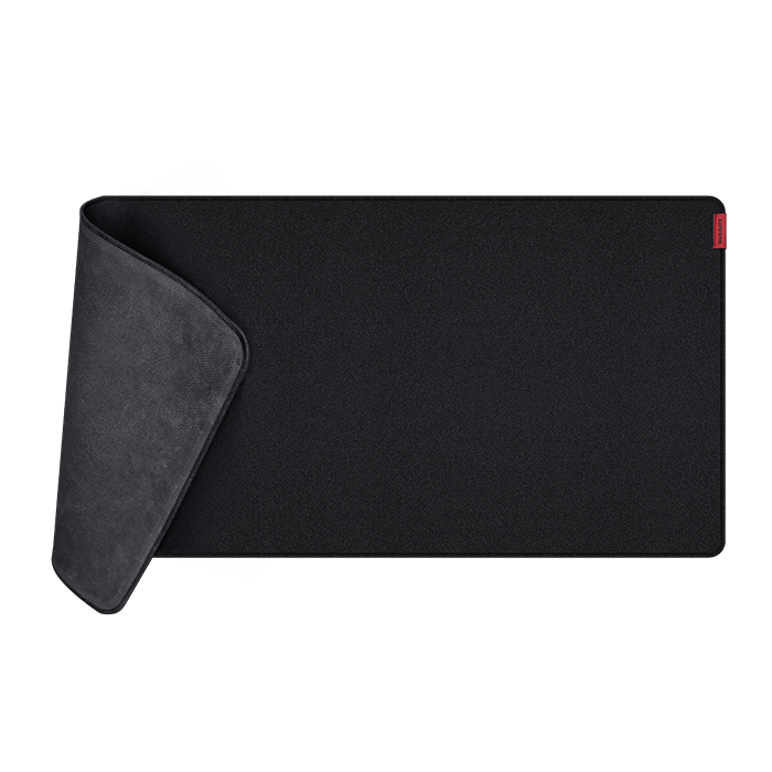 Left. Mad Catz - Mad Catz - G.L.I.D.E SPEED XL Gaming Mouse Pad with - Chaotic pattern cloth - Black - BLACK.