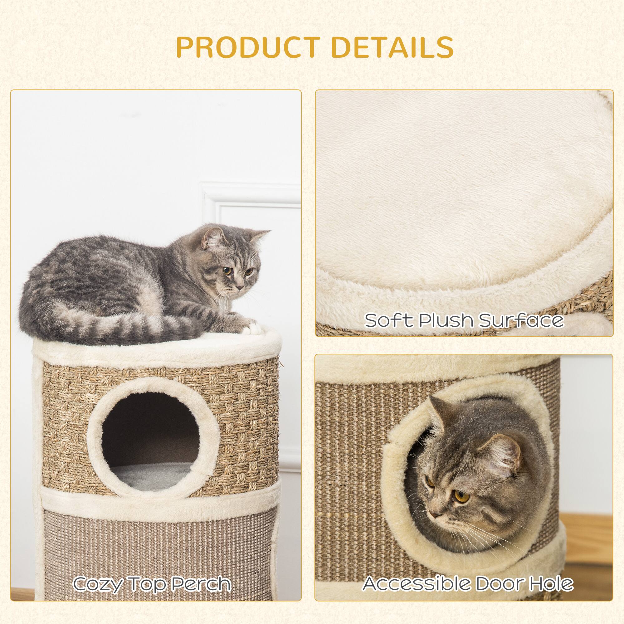 PRODUCT DETAILS

- Soft Plush Surface
- Cozy Top Perch
- Accessible Door Hole