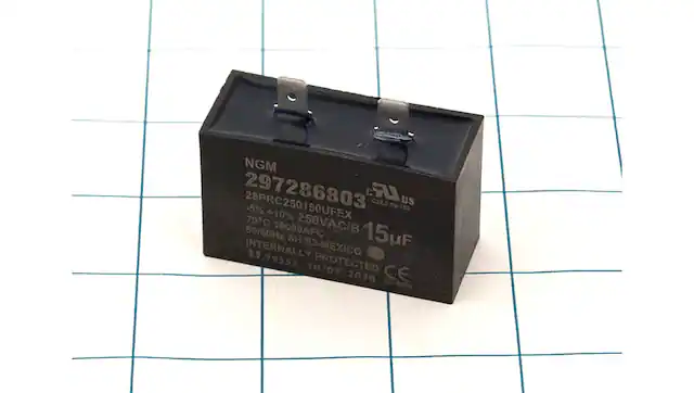 NGM 297286803 28PRC2501 -5% LR. C22.2 No.190 US 70C +10% 50/60Hz 10000AFC 250VAC/B INTERNALLY SH S3.MEXICO S3 15uF Lt. .79555 0/07/2018 PROTECTED CE CC-90252
NGM
297286803
28PRC250150UFEX
-5% LR
C22.2 No.190
US 70C +10%
50/60Hz
10000AFC
250VAC/B
INTERNALLY SH S3.MEXICO
S3
15uF
Lt. .79555
0/07/2018
PROTECTED CE
CC-90252