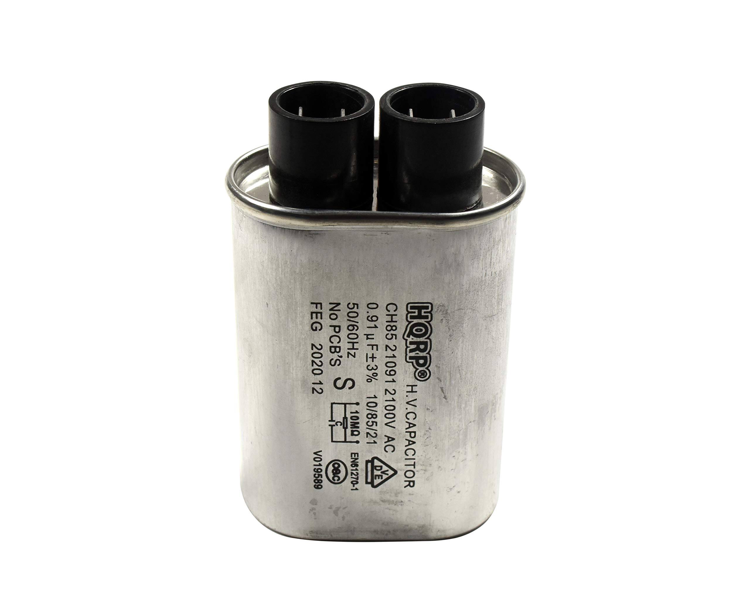 FEG No 0.91 50/60Hz I CH85 2020 PCB'S F3% 21091 2 HORPO 12 S 10MO 10/85/21 2100V V019589 Bc EN61270-1 D'E AC H.V.CAPACITOR

Corrected and grouped text:

FEG No 0.91 50/60Hz I  
CH85 2020 PCB'S F3% 21091 2  
HORPO 12 S 10MO 10/85/21 2100V  
V019589 Bc EN61270-1 D'E AC H.V.CAPACITOR