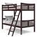 Front. Storkcraft - Caribou Solid Hardwood Twin Bunk Bed - Espresso.