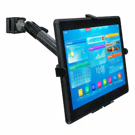 Mount-It! - Carbon Fiber Tablet Headrest Mount for 7"-11" Tablets | Universal - Black
