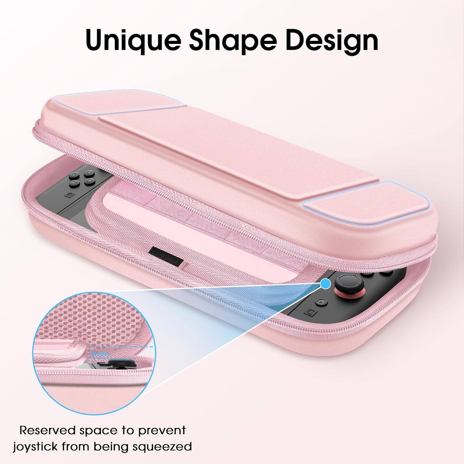 Unique Shape Design

Reserved space to prevent joystick from being squeezed