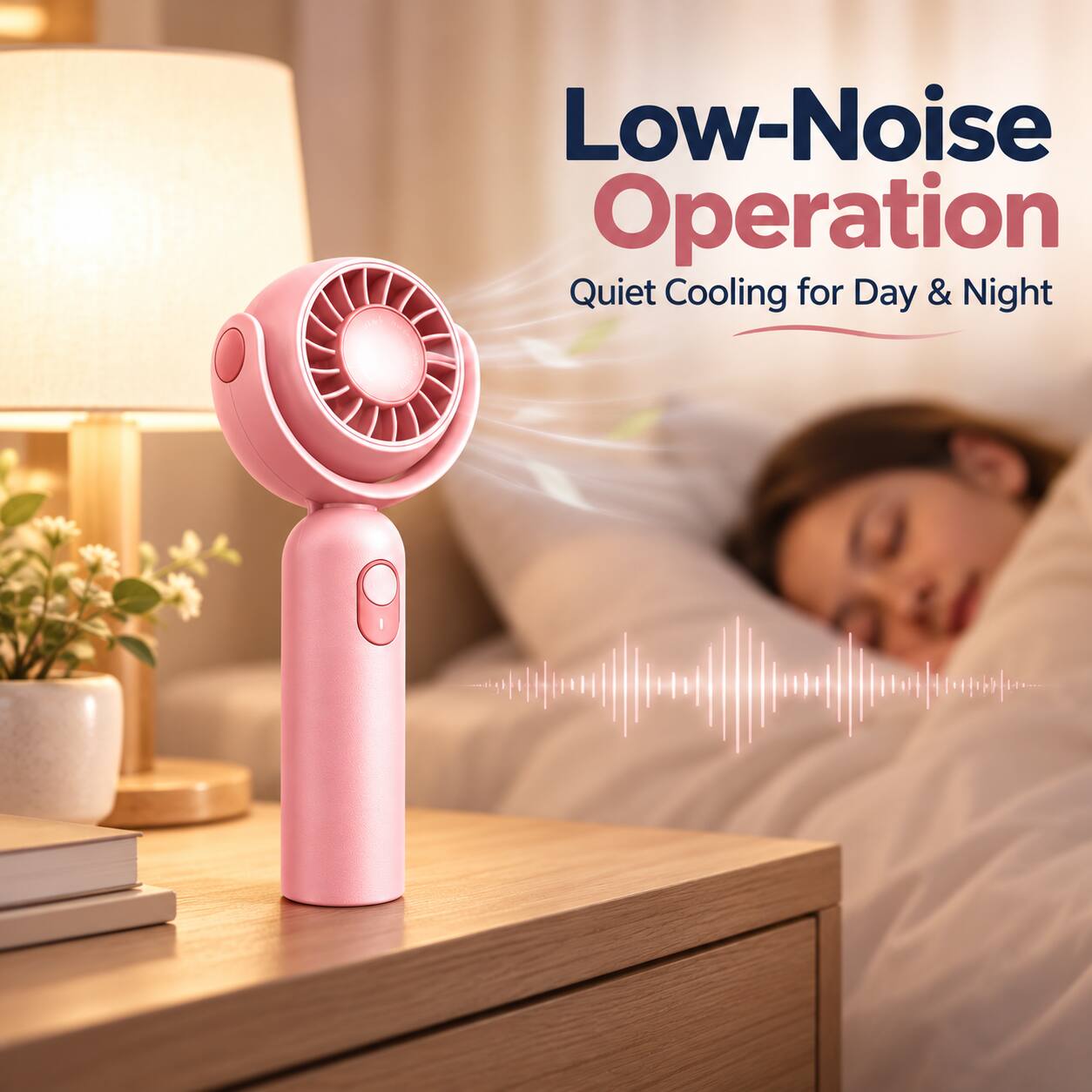 Low-Noise Operation  
Quiet Cooling for Day & Night