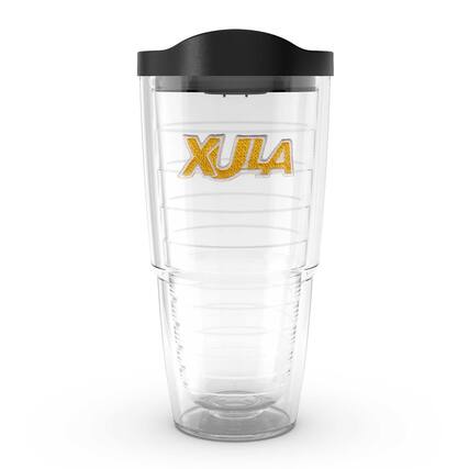 Front. Tervis - Xavier University of Louisiana Gold Rush 24oz. Emblem Classic Tumbler - Multicolor.