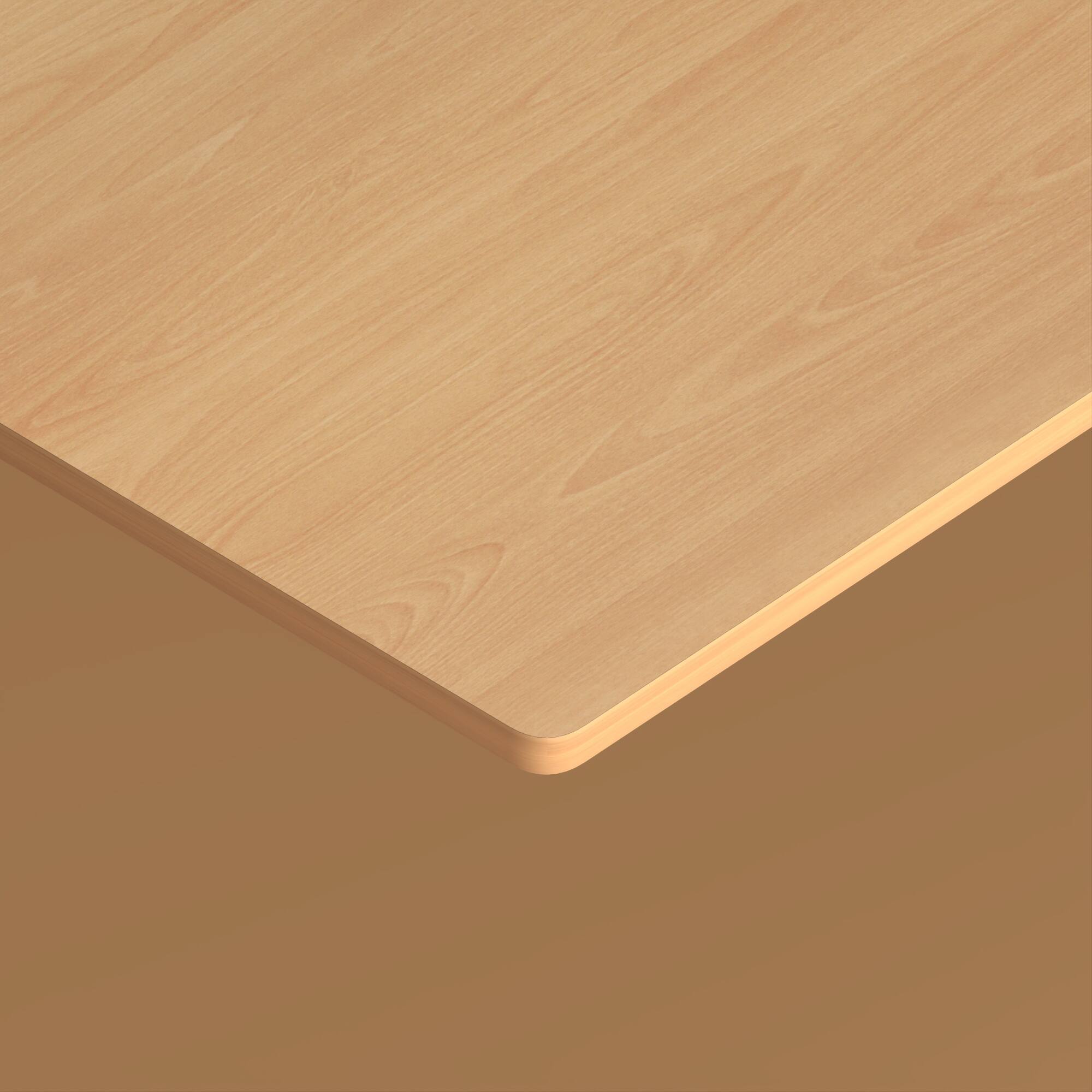 Alt View 7. HOMLUX - 3-Tier 29.6" Corner Shelf Open Shelves for Display for Living Room and Office Organization Beech & White - Beech & White.