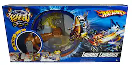 Hot Wheels - Rumblers Thunder Launcher - Includes Decorated Rumblers Vehicle - Multi