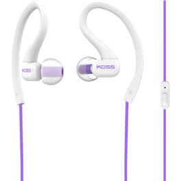 Koss - KSC32i V Sport Clip-On Headphones – Lightweight, Comfortable, Secure Fit, Violet - Purple
