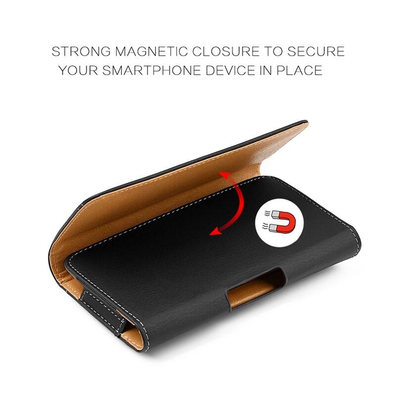 STRONG MAGNETIC CLOSURE TO SECURE YOUR SMARTPHONE DEVICE IN PLACE