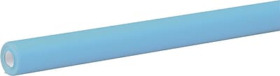 Front. Pacon - Pacon Fadeless Paper Rolls, 48" x 1,000', Light Blue (P0057215) - Blue.