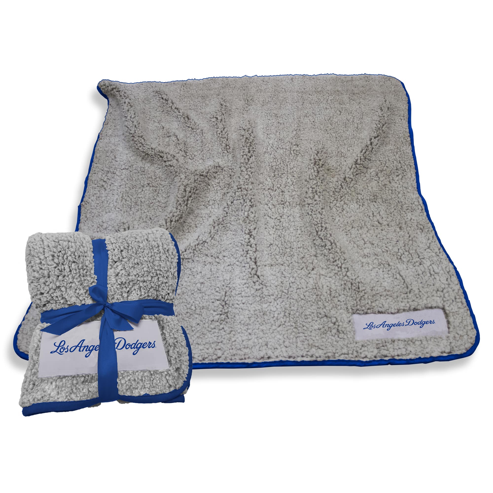 Logo Brands - Los Angeles Dodgers 50" x 60" Frosty Fleece Team Blanket - Multicolor