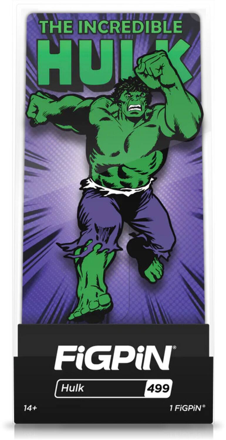 The Incredible Hulk FiGPiN Hulk 499 14+ 1 FiGPiN