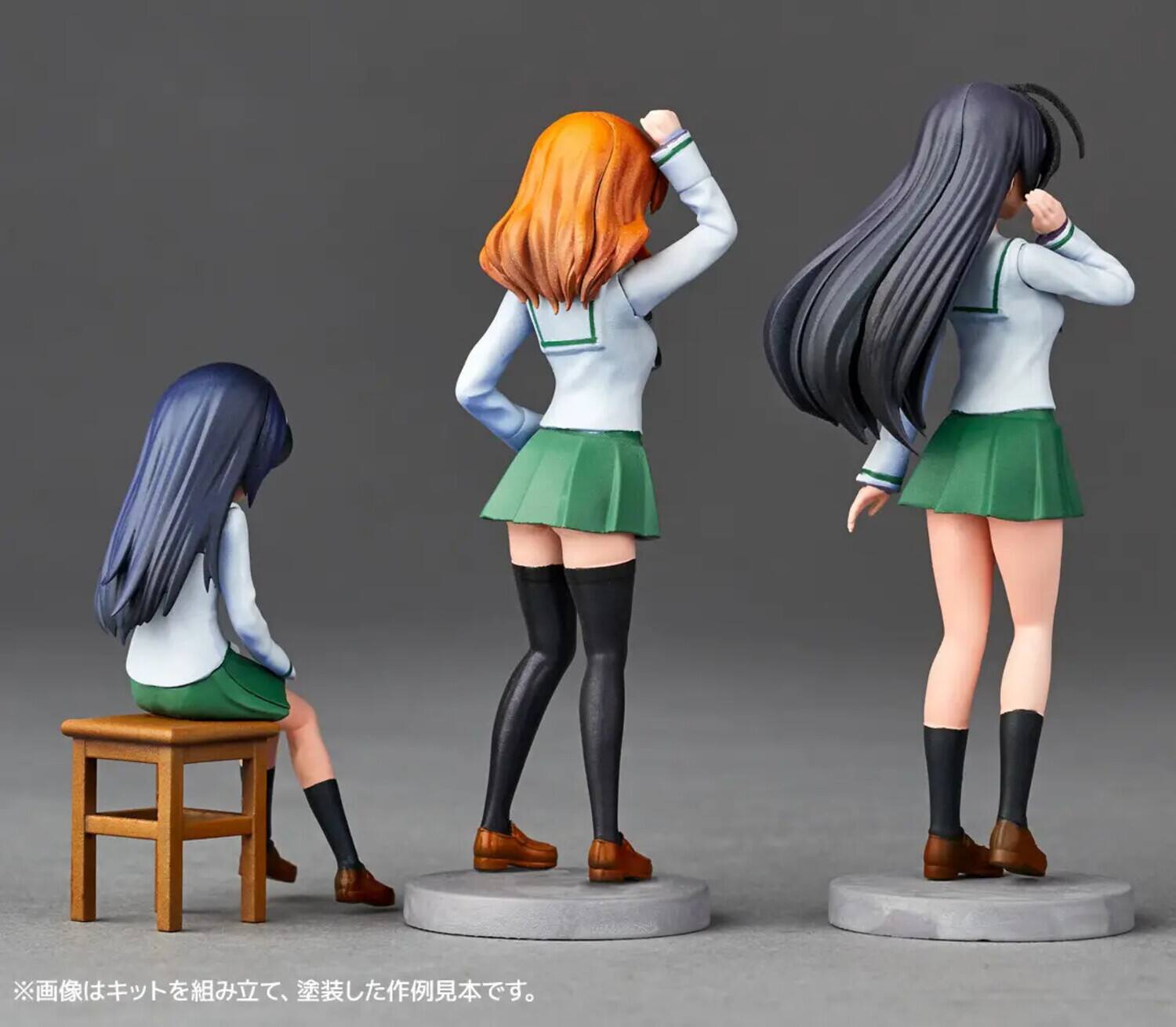 Alt View 3. PopMarket - Girld und Panzer - ARTPLA - Last Chapter Garage Plastic Model Kit Set B   - COLLECTIBLES - Multicolor.
