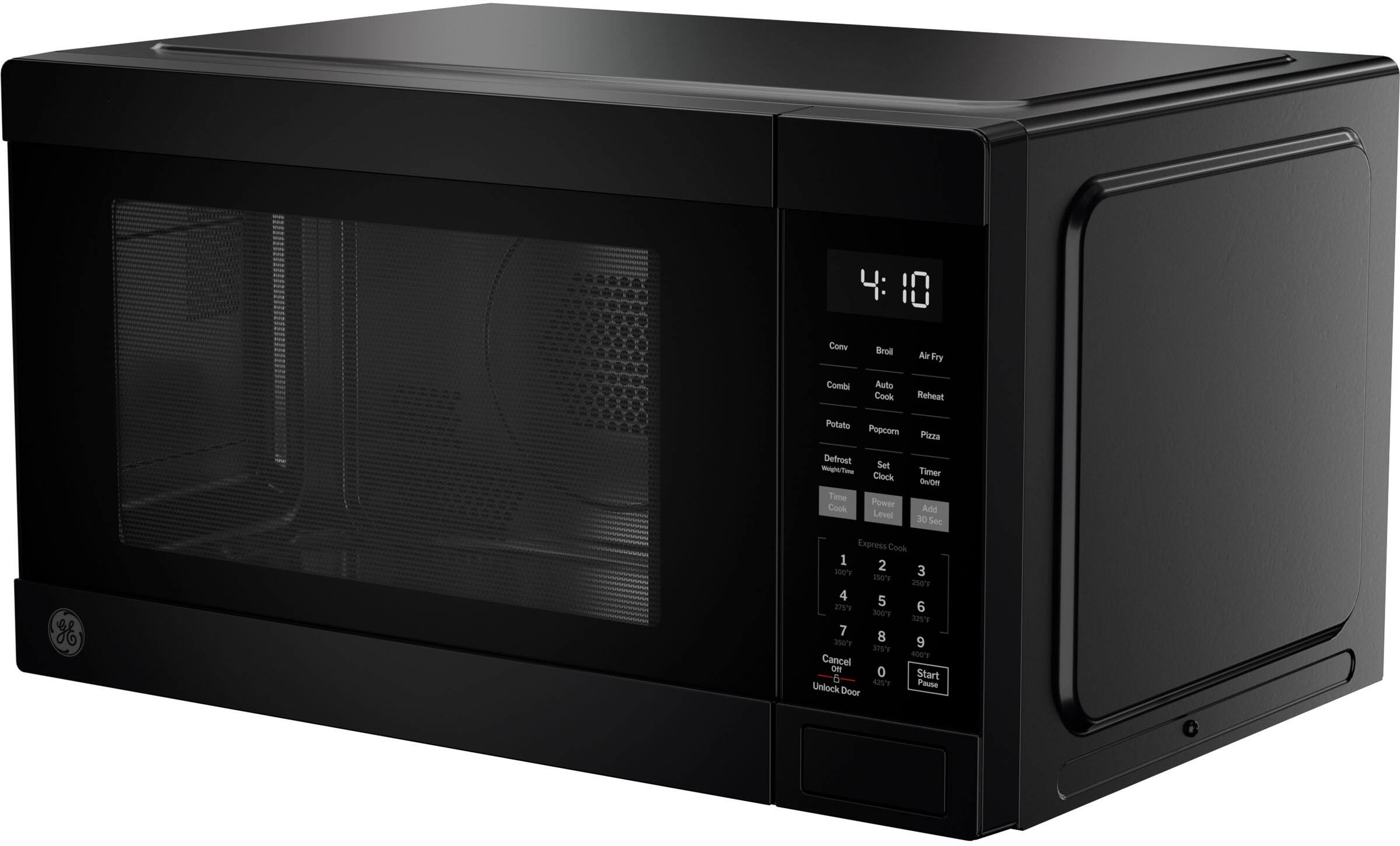 Conv Broil Air Fry Combi Auto Cook Reheat Potato Popcorn Pizza Defrost Set Weight Time Clock Time Power Cook Level Timer Add 30 Sec H Express Cook 1 2 3 350°F 4 5 375°F 6 325°F 7 8 350°F 9 375°F 400°F Cancel ON 0 Start 425°F Pause Unlock Door