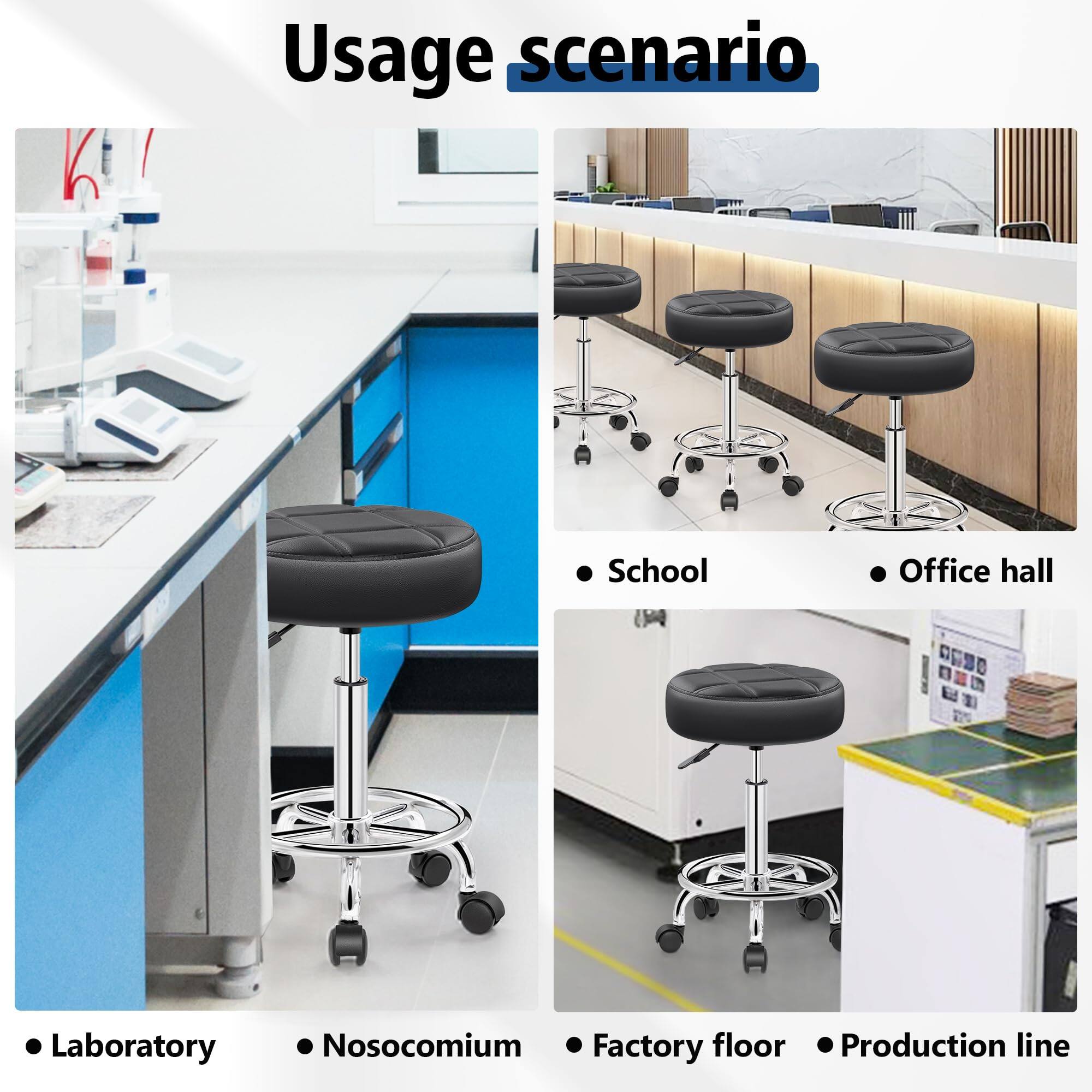 Usage scenario

- Laboratory
- School
- Nosocomium
- Office hall
- Factory floor
- Production line