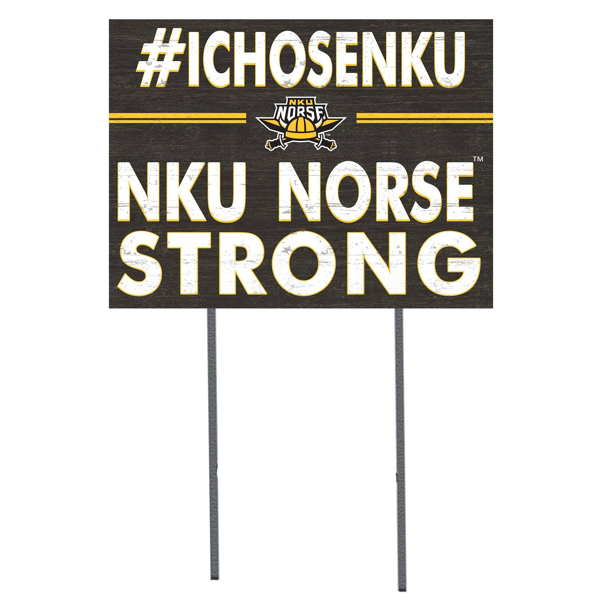 Northern Kentucky University Norse 18" x 24" I Chose Yard Sign
