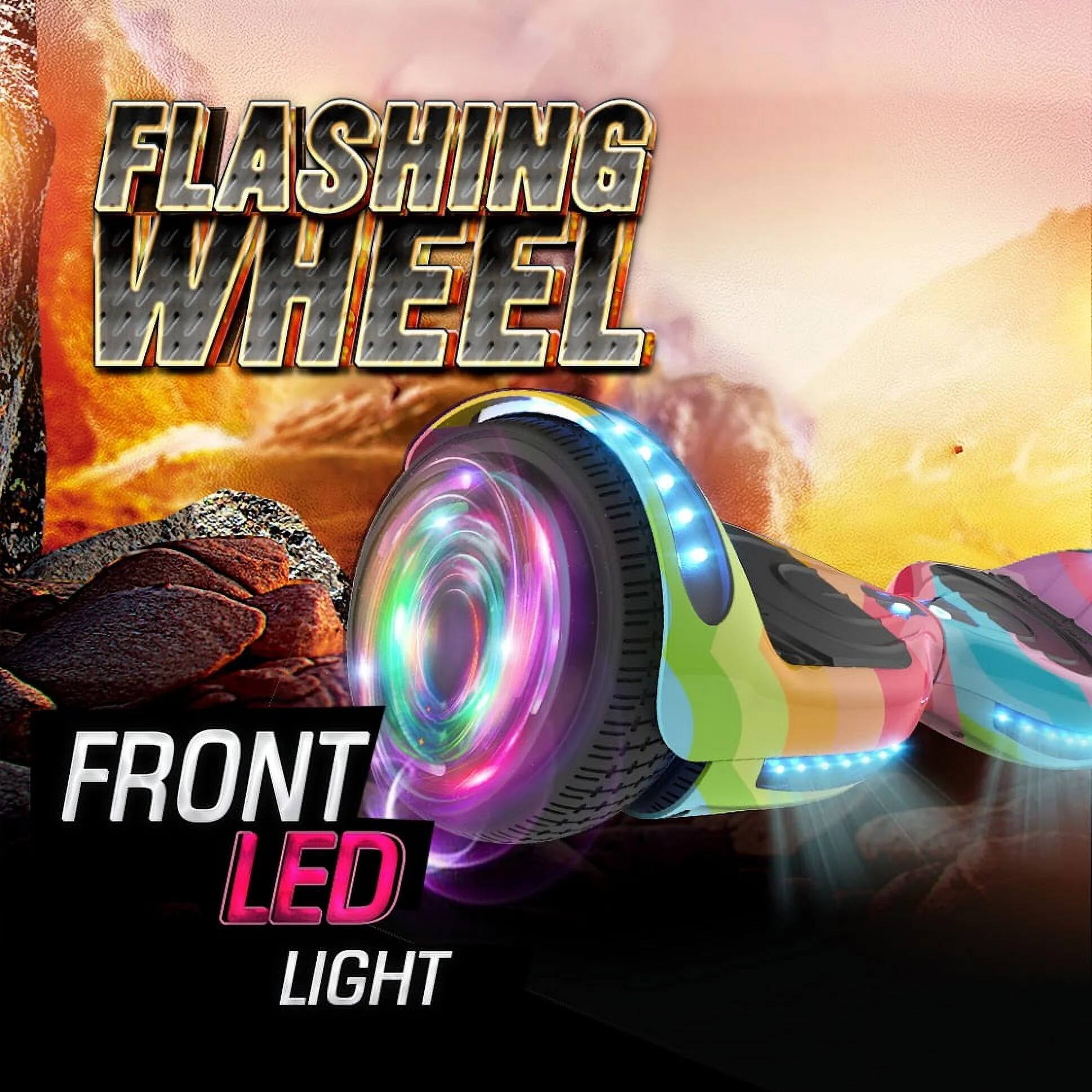 Flashing Wheel  
Front LED Light