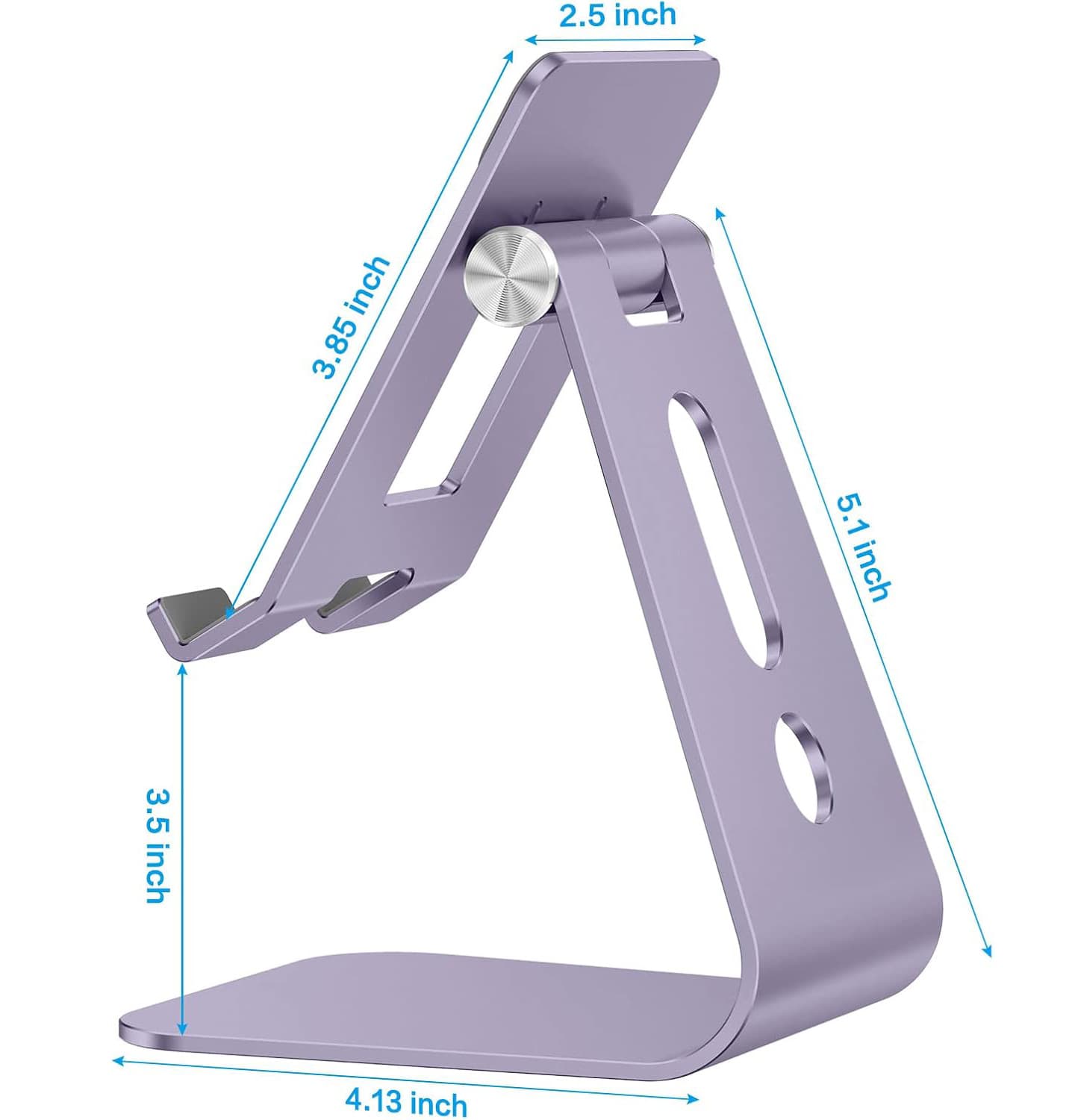 2.5 inch  
3.85 inch  
5.1 inch  
3.5 inch  
4.13 inch