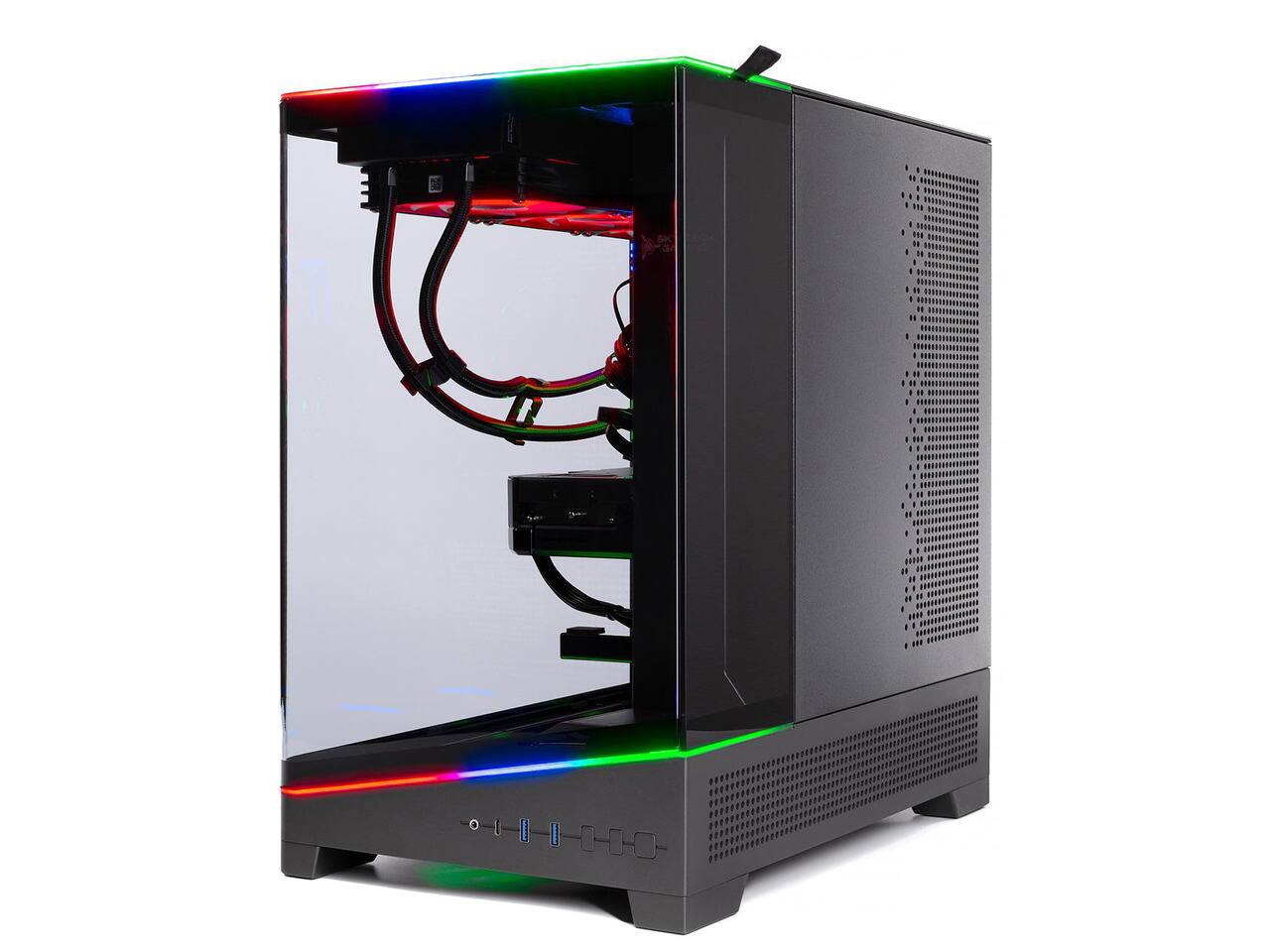 Alt View 5. Skytech Gaming - Skytech HARPY - AMD Ryzen 7 9800X3D, 9070XT, 32GB 5600 MHz DDR5 RAM, 850W GOLD A3 PSU - Black.