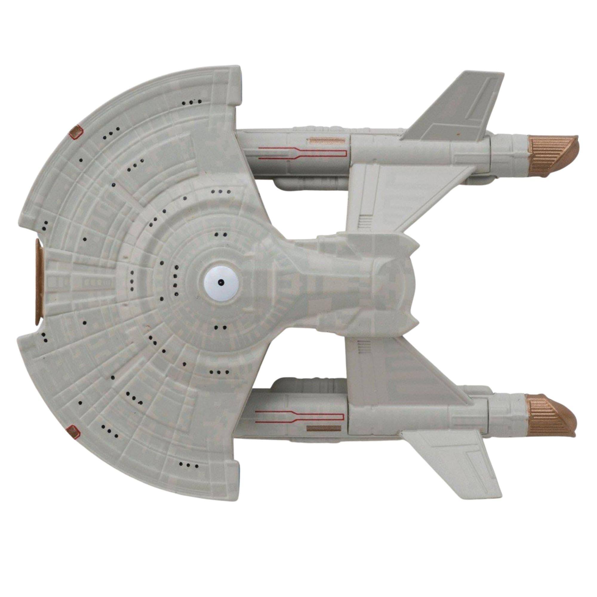 Alt View 10. Eaglemoss - Eaglemoss Star Trek Starships Replica | United Earth Starfleet Intrepid - Grey.