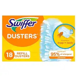 Swiffer - Dusters Cloth Refills, 18 Dusters/Box (99036) - Blue