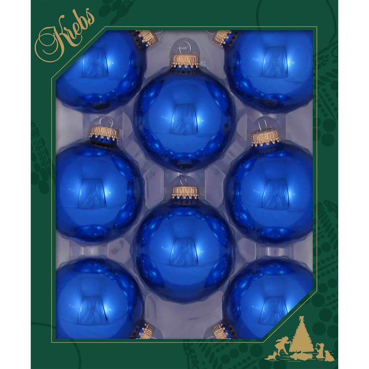 Christmas by Krebs Victoria /Gold Ball Ornament (Case of 12) - Blue price history on PriceWatchPro