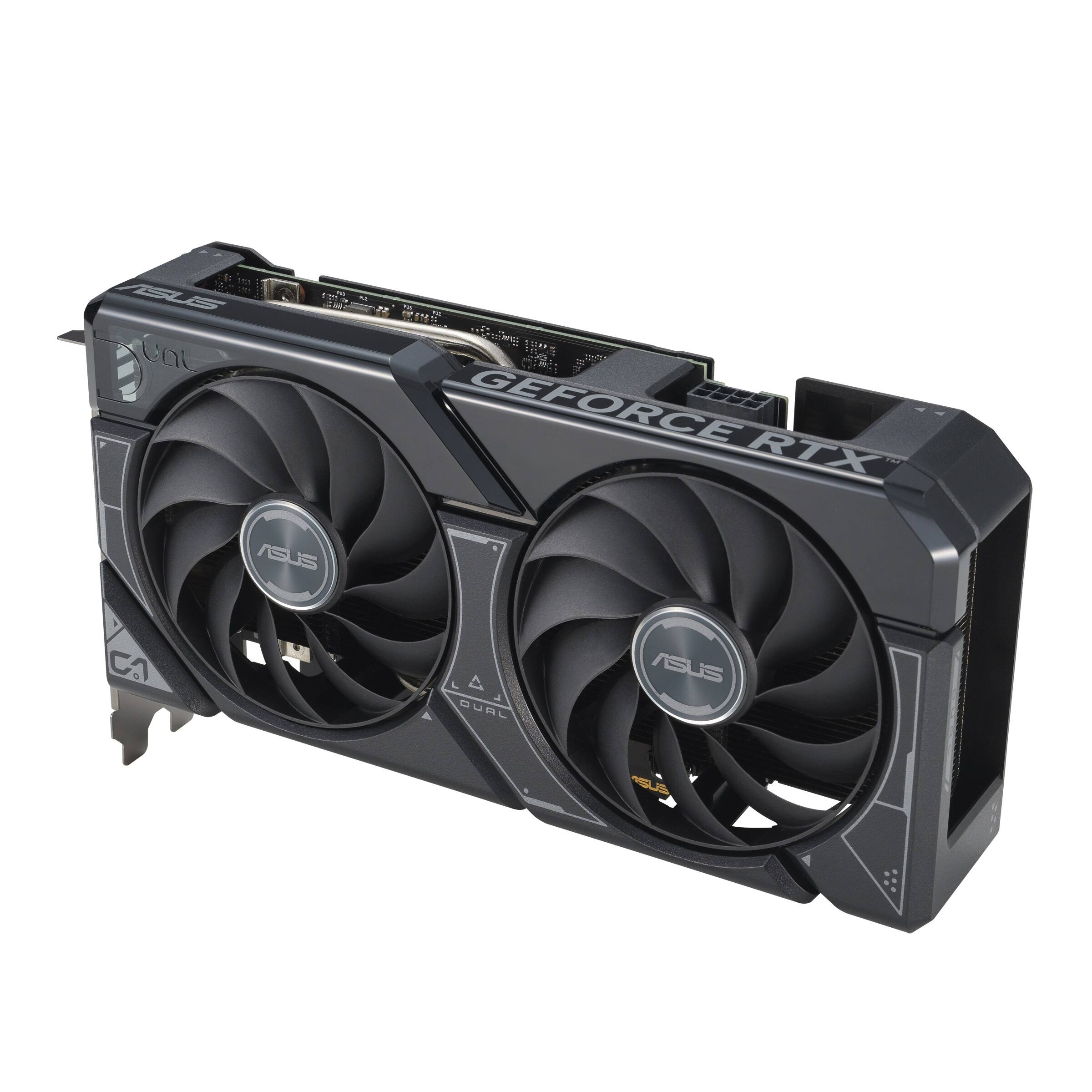Alt View 14. ASUS - NVIDIA GeForce RTX 4060 Overclock 8GB GDDR6 PCI Express 4.0 Graphics Card - Black.