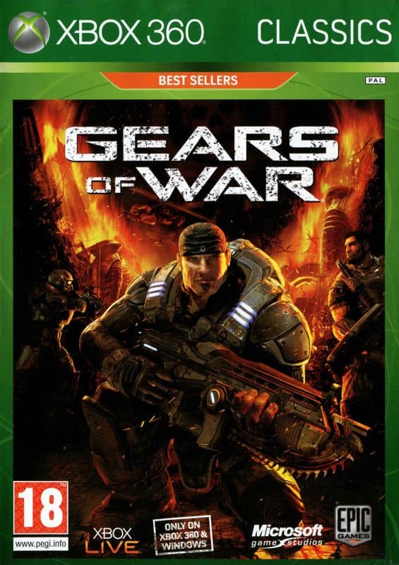 Gears of War XBOX 360 - A Nightmare from Below. A Hero from Within - Classics Game for X360 - Xbox 360