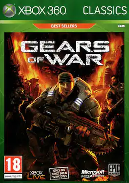 Gears of War XBOX 360 - A Nightmare from Below. A Hero from Within - Classics Game for X360 - Xbox 360
