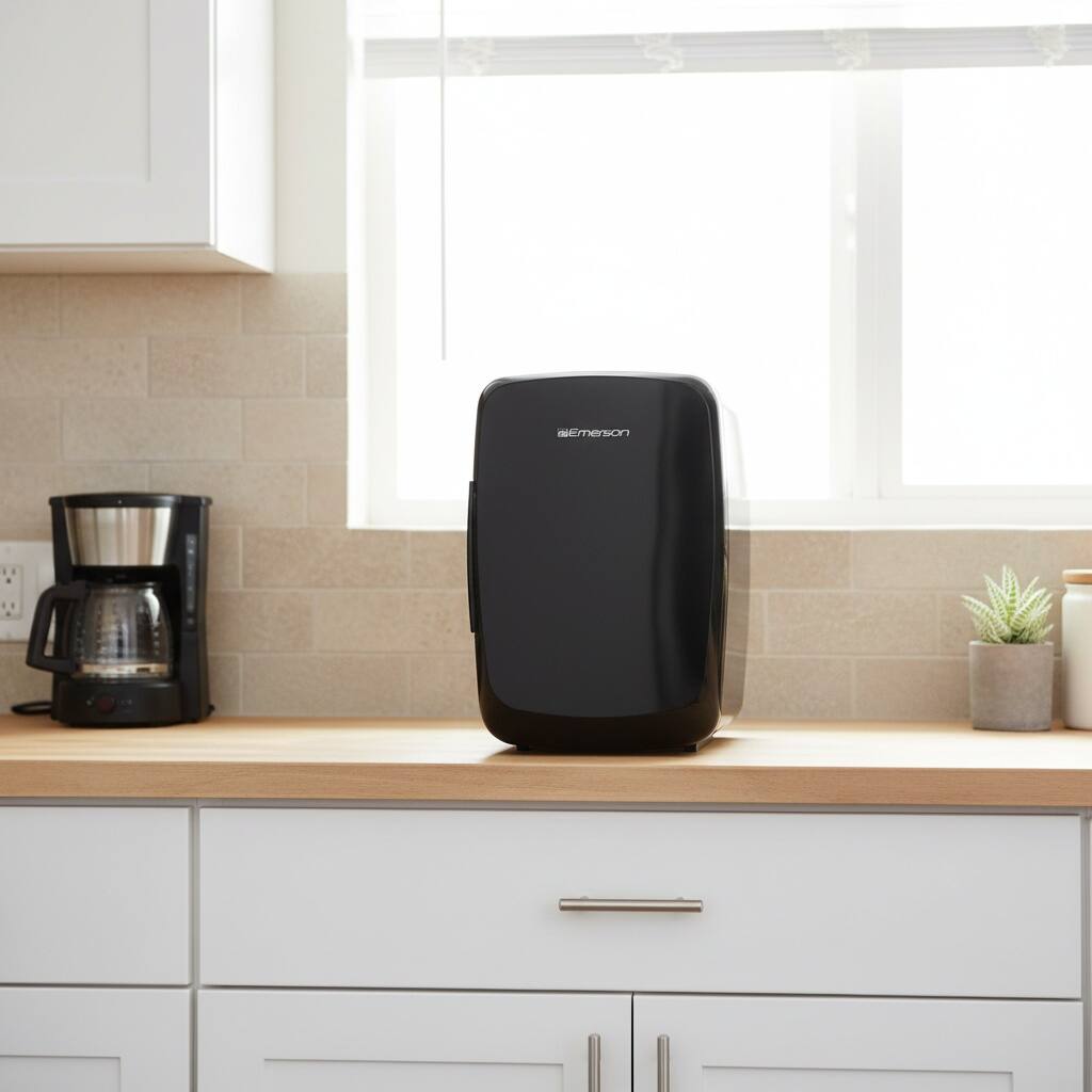 Alt View 4. Forest'nSky - Portable Electric Cooler and Warmer for Car, Travel, Camping & Home Use,Black - Black.