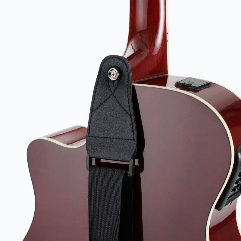 Alt View 9. On Stage Stands - On Stage GSA10 Guitar Strap - Black.