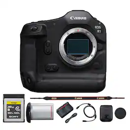 Canon - EOS R1 Mirrorless Camera + More