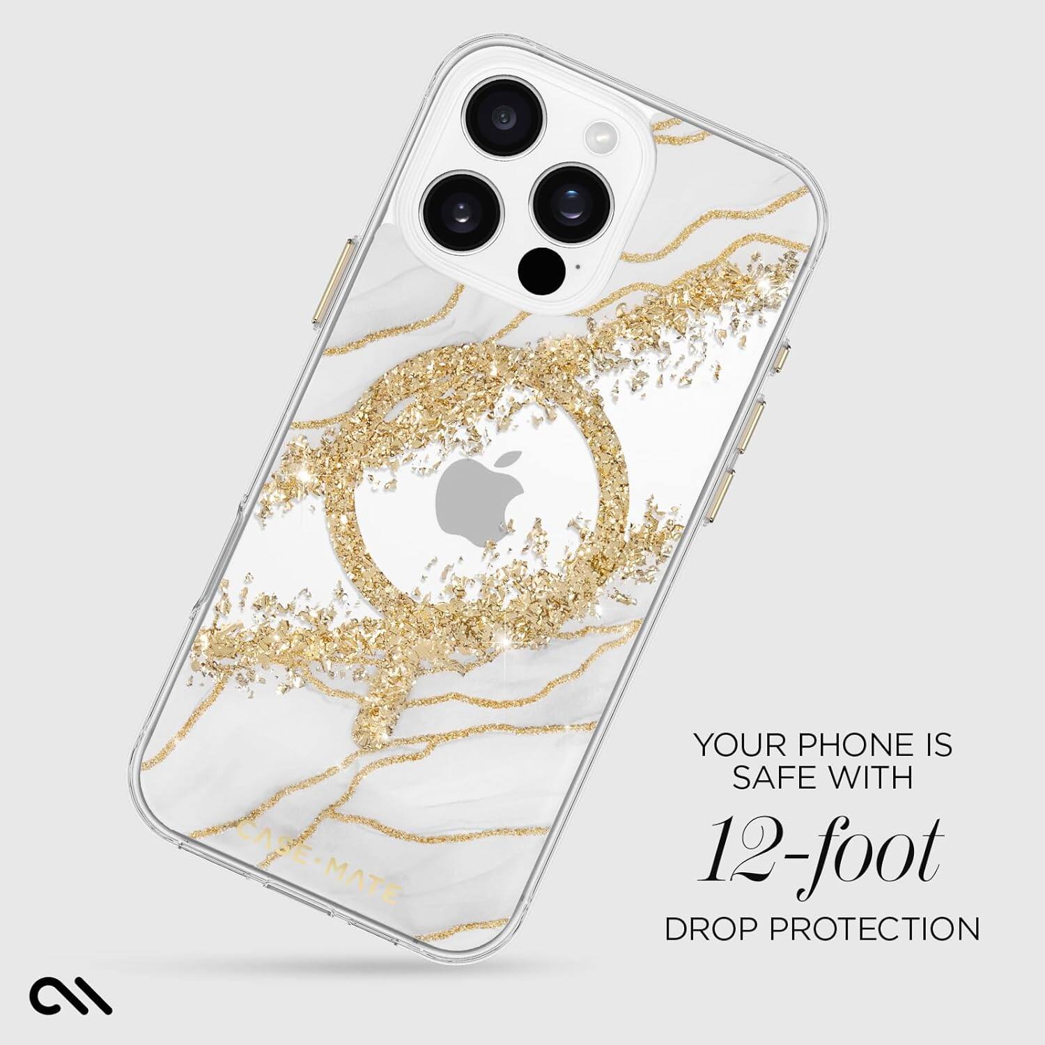 IP CASE-MATE CASE MATE  
YOUR PHONE IS SAFE WITH 12-foot DROP PROTECTION